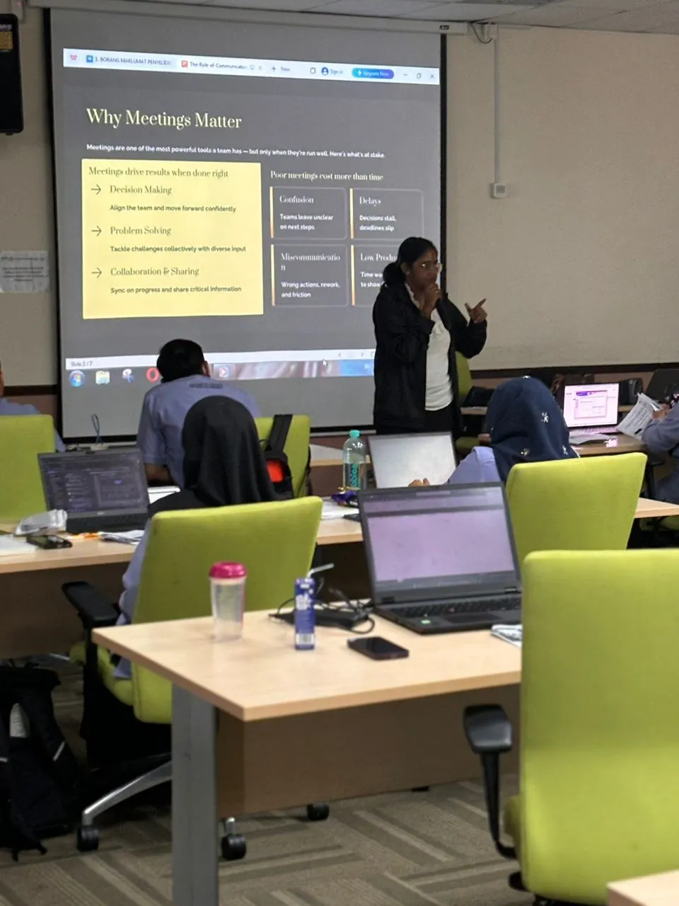 Training participants
