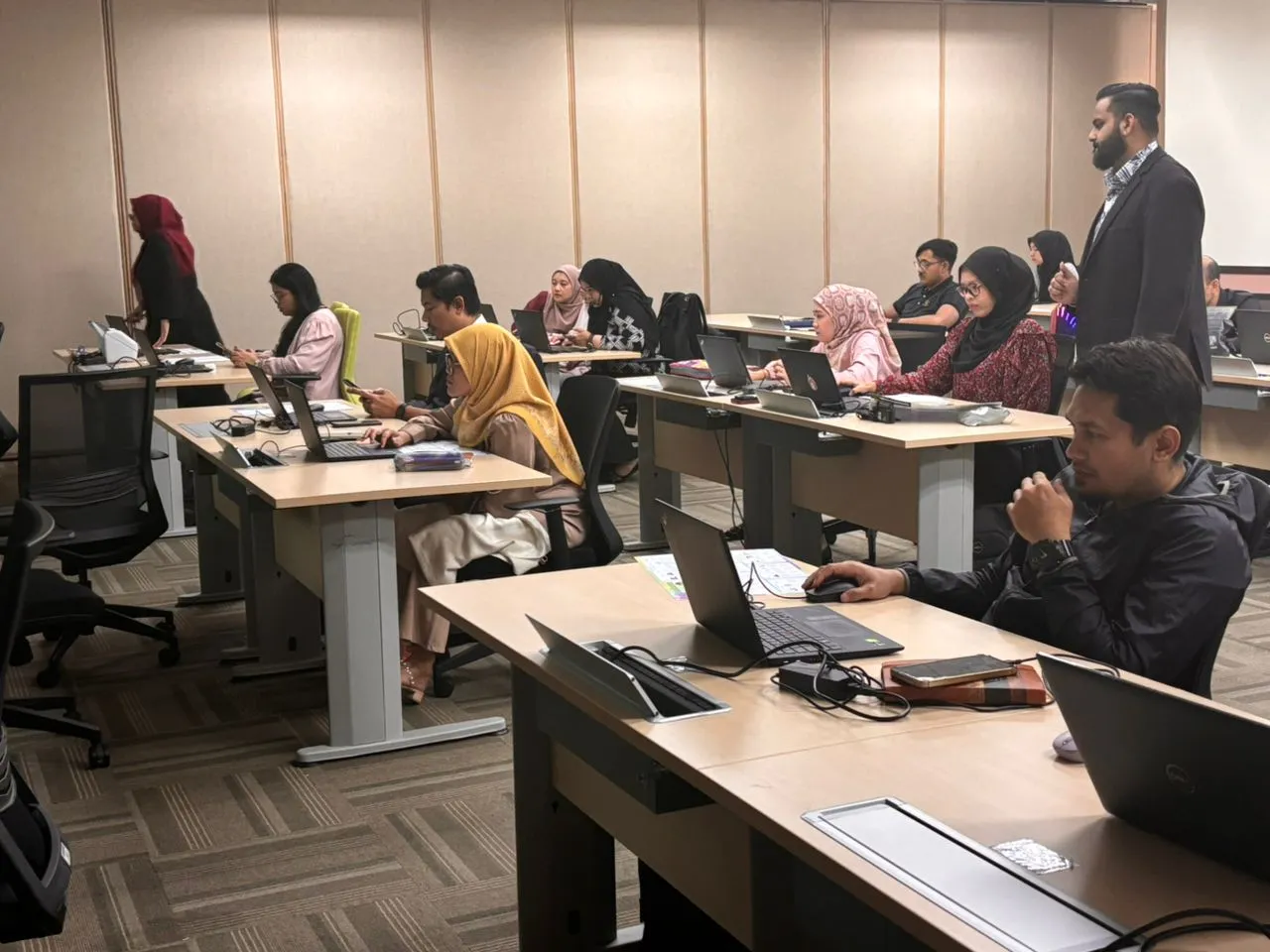Training participants