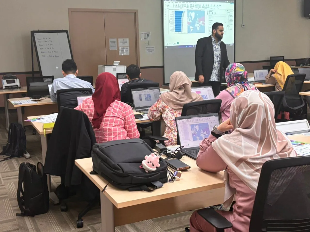 Training participants