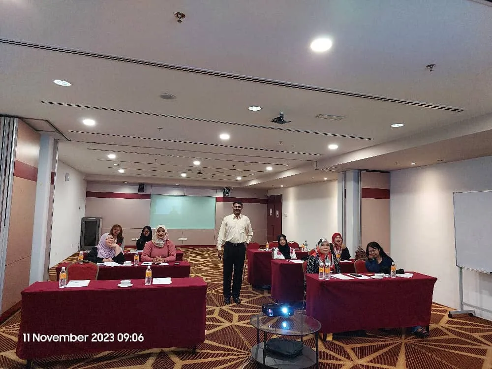 Corporate training session