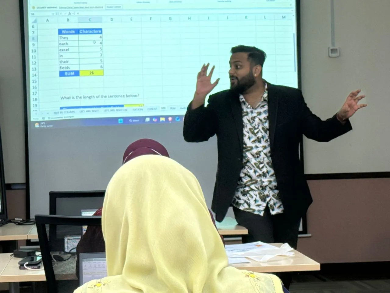 Training participants